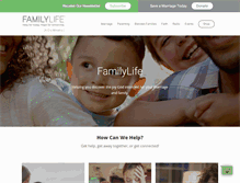 Tablet Screenshot of familylifeministries.org